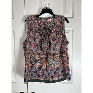 NWT Pale Sky Womens Blouse Size XL